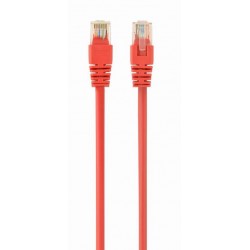 PATCH CABLE CAT5E UTP 1M/RED PP12-1M/R GEMBIRD