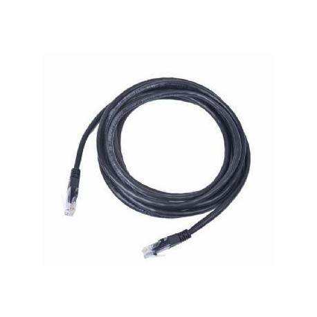 PATCH CABLE CAT5E UTP 1M/BLACK PP12-1M/BK GEMBIRD