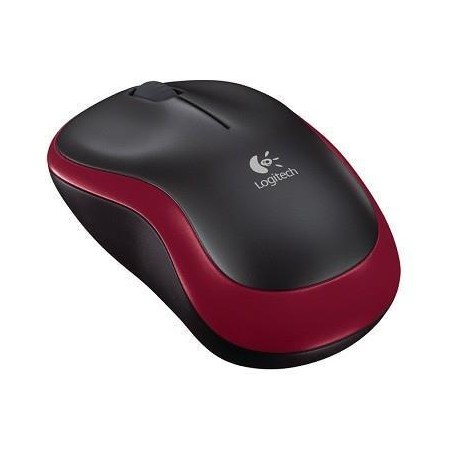 MOUSE USB OPTICAL CORDL. M185/RED 910-002240 LOGITECH