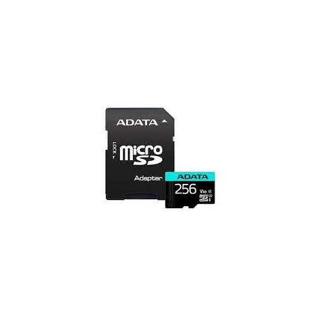 MEMORY MICRO SDXC 256GB W/AD./AUSDX256GUI3V30SA2-RA1 ADATA