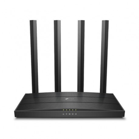 Wireless Router|TP-LINK|Wireless Router|1200 Mbps|Wi-Fi 5|1 WAN|4x10/100/1000M|Number of antennas 4|ARCHERC6V4