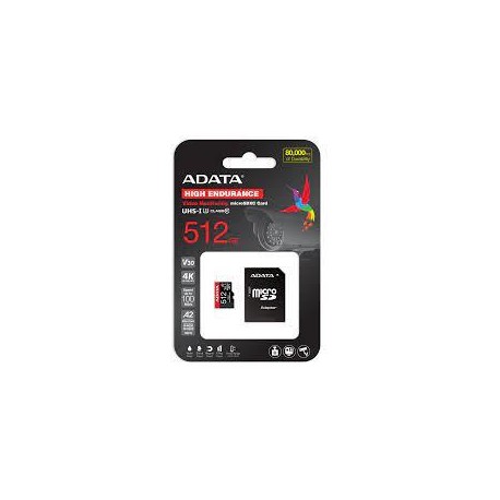MEMORY MICRO SDXC 512GB W/AD./AUSDX512GUI3V30SHA2-RA1 ADATA