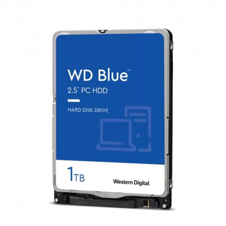HDD|WESTERN DIGITAL|Blue|1TB|SATA 3.0|128 MB|5400 rpm|2,5"|Thickness 7mm|WD10SPZX