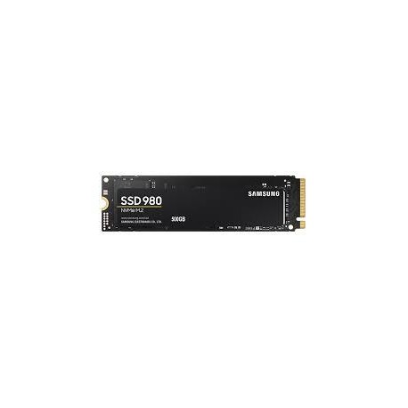 SSD|SAMSUNG|980|500GB|M.2|PCIE|NVMe|MLC|Write speed 2600 MBytes/sec|Read speed 3100 MBytes/sec|2.38mm|TBW 300 TB|MTBF 1500000 ho