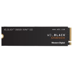 SSD|WESTERN DIGITAL|Black SN850X|1TB|M.2|PCIE|NVMe|Write speed 6300 MBytes/sec|Read speed 7300 MBytes/sec|2.38mm|TBW 600 TB|WDS1