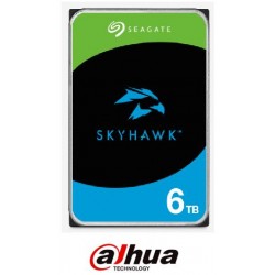 HDD|SEAGATE|SkyHawk|6TB|SATA|256 MB|5400 rpm|Discs/Heads 4/8|3,5"|ST6000VX009