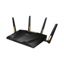 Wireless Router|ASUS|Wireless Router|6000 Mbps|Mesh|Wi-Fi 6|USB 3.2|1 WAN|4x10/100/1000M|2x2.5GbE|Number of antennas 4|RT-AX88UP