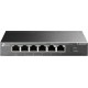 Switch|TP-LINK|TL-SG1006PP|Desktop/pedestal|6x10Base-T / 100Base-TX / 1000Base-T|PoE+ ports 4|TL-SG1006PP