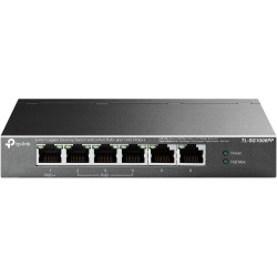 Switch|TP-LINK|TL-SG1006PP|Desktop/pedestal|6x10Base-T / 100Base-TX / 1000Base-T|PoE+ ports 4|TL-SG1006PP