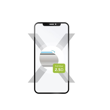Fixed Full Cover Xiaomi Redmi Note 13 Tempered glass Black Screen Protector