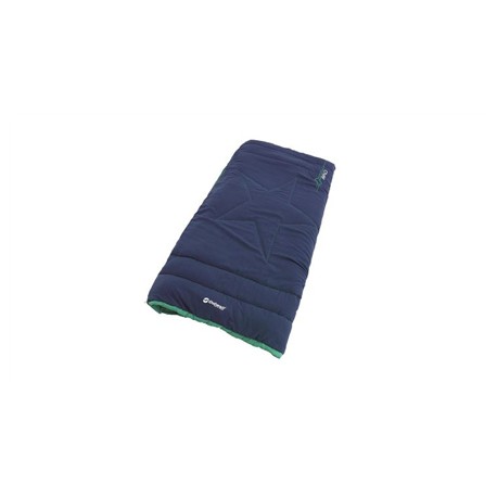 Outwell Champ Kids Ocean Blue Sleeping Bag 150 x 70 cm 2 way open, L-shape