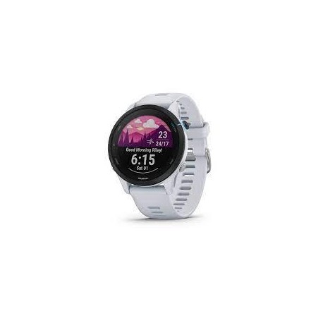 SMARTWATCH FORERUNNER 255MUSIC/WHITESTONE 010-02641-31 GARMIN