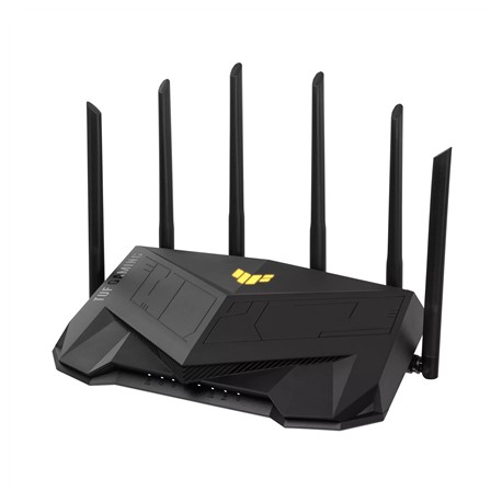 Asus Wireless Wifi 6 Dual Band Gaming Router TUF-AX6000 802.11ax 1148+4804 Mbit/s 10/100/1000 Mbit/s Ethernet LAN (RJ-45) ports 