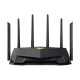 Asus Wireless Wifi 6 Dual Band Gaming Router TUF-AX6000 802.11ax 1148+4804 Mbit/s 10/100/1000 Mbit/s Ethernet LAN (RJ-45) ports 