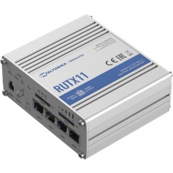 Teltonika Industrial Router 4G LTE Cat6 DualSIM RUTX11 802.11ac 867 Mbit/s 10/100/1000 Mbit/s Ethernet LAN (RJ-45) ports 4 Mesh 