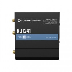 Teltonika LTE Router RUT241 802.11n 10/100 Mbit/s Ethernet LAN (RJ-45) ports 2 Mesh Support No MU-MiMO No 2G/3G/4G Antenna type 