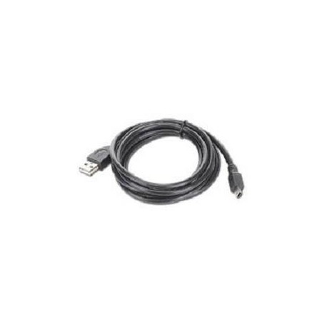 CABLE USB2 AM-MINI 1.8M BLACK/CCP-USB2-AM5P-6 GEMBIRD