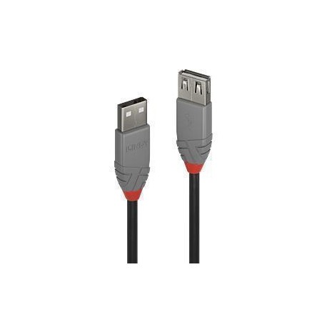 CABLE USB2 TYPE A 3M/ANTHRA 36704 LINDY