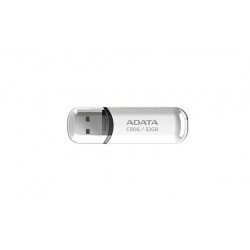 MEMORY DRIVE FLASH USB2 32GB/WHITE AC906-32G-RWH ADATA