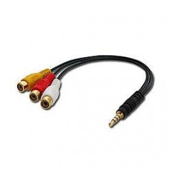 ADAPTER 3.5MM TO 3XPHONO F/35539 LINDY