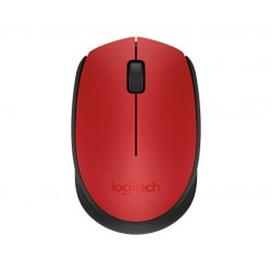 MOUSE USB OPTICAL WRL M171/RED 910-004641 LOGITECH
