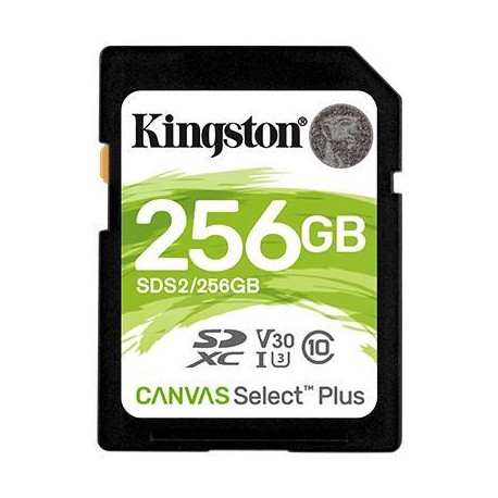 MEMORY SDXC 256GB C10/SDS2/256GB KINGSTON