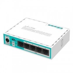 NET ROUTER 10/100M 5PORT/HEX LITE RB750R2 MIKROTIK