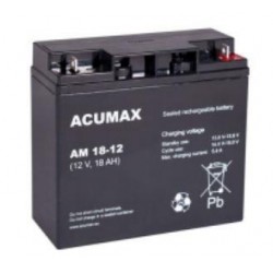 BATTERY 12V 18AH VRLA/AM18-12 ACUMAX EMU