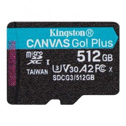 MEMORY MICRO SDXC 512GB UHS-I/SDCG3/512GBSP KINGSTON