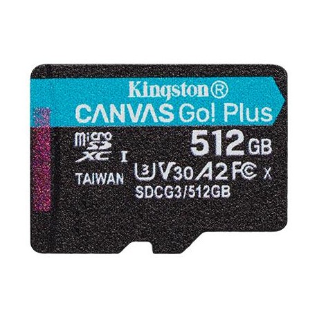 MEMORY MICRO SDXC 512GB UHS-I/SDCG3/512GBSP KINGSTON