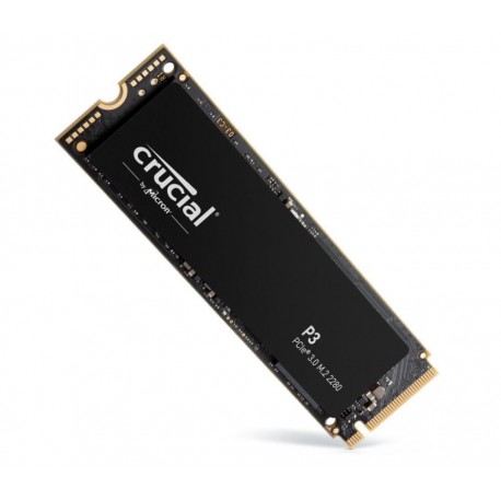 SSD|CRUCIAL|P3|500GB|M.2|PCIE|NVMe|3D NAND|Write speed 1900 MBytes/sec|Read speed 3500 MBytes/sec|TBW 110 TB|CT500P3SSD8