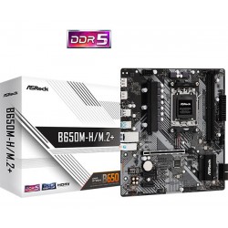 Mainboard|ASROCK|AMD B650|SAM5|Micro-ATX|Memory DDR5|Memory slots 2|1xPCI-E|2xPCI-Express 4.0 1x|1xPCI-Express 4.0 16x|1xM.2|1xH
