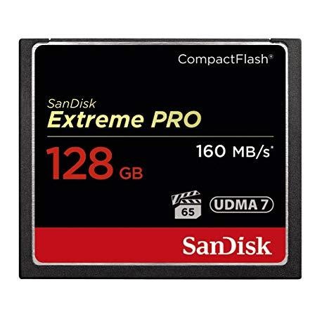 MEMORY COMPACT FLASH 128GB/SDCFXPS-128G-X46 SANDISK