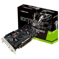 Graphics Card|BIOSTAR|NVIDIA GeForce GTX 1050 TI|4 GB|GDDR5|128 bit|PCIE 3.0 16x|Memory 7008 MHz|GPU 1291 MHz|Dual Slot Fansink|