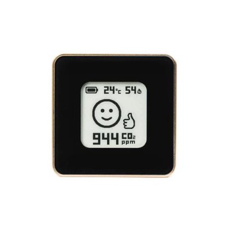 SMART HOME AIR QUALITY SENSOR/GOLD/BLACK AIRV-ELEG AIRVALENT