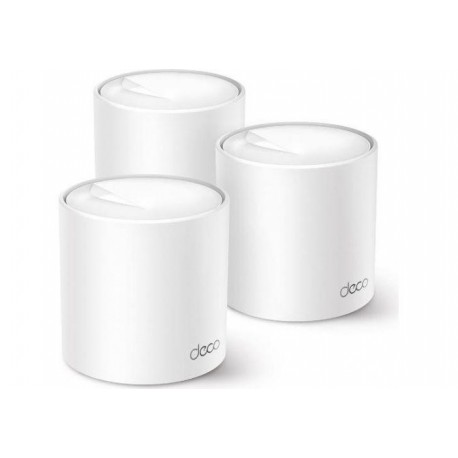 Wireless Router|TP-LINK|Wireless Router|3-pack|2900 Mbps|Mesh|Wi-Fi 6|3x10/100/1000M|Number of antennas 2|DECOX50(3-PACK)