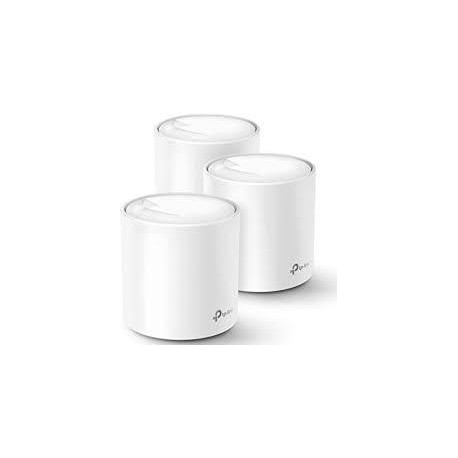 Wireless Router|TP-LINK|Wireless Router|3-pack|3000 Mbps|Mesh|IEEE 802.11a|IEEE 802.11n|IEEE 802.11ac|IEEE 802.11ax|2x10/100/100