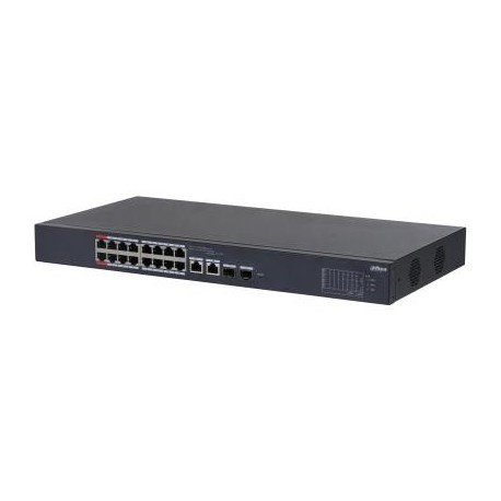 Switch|DAHUA|CS4218-16ET-240|Type L2|Desktop/pedestal|16x10Base-T / 100Base-TX|PoE ports 16|DH-CS4218-16ET-240