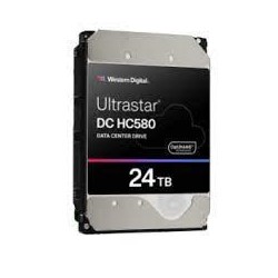 HDD|WESTERN DIGITAL ULTRASTAR|Ultrastar DC HC580|24TB|SATA|512 MB|7200 rpm|3,5"|0F62796