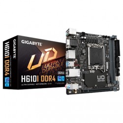 Gigabyte Number of SATA connectors 4 | Processor family Intel | Processor socket LGA1700 | H610I | Supported hard disk drive int