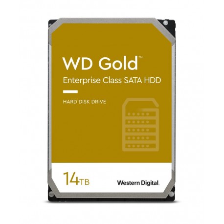 HDD|WESTERN DIGITAL|Gold|14TB|SATA 3.0|512 MB|7200 rpm|3,5"|WD142KRYZ