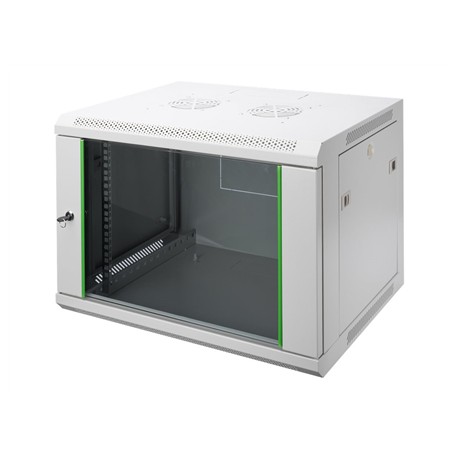 Digitus 9U Wall Mounting Cabinet, Dynamic Basic Series - 600x450 mm, Grey | Digitus