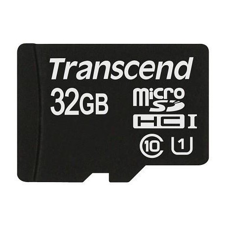 MEMORY MICRO SDHC 32GB UHS-I/CLASS10 TS32GUSDCU1 TRANSCEND