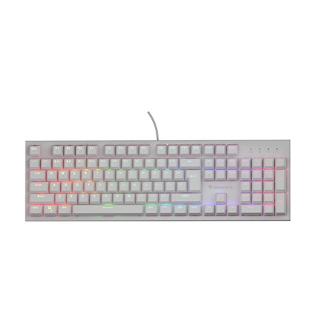 THOR 303 | Mechanical Gaming Keyboard | Wired | US | White | USB Type-A | Outemu Peach Silent