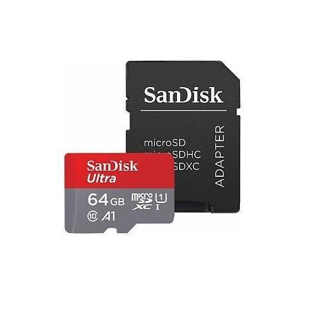 MEMORY MICRO SDXC 64GB UHS-I/W/A SDSQUAB-064G-GN6MA SANDISK