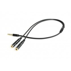 CABLE AUDIO 3.5MM 4-PIN TO/3.5MM S+MIC CCA-417M GEMBIRD