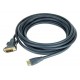 CABLE HDMI-DVI 3M/BULK CC-HDMI-DVI-10 GEMBIRD