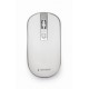 MOUSE USB OPTICAL WRL WHITE/SILVER MUSW-4B-06-WS GEMBIRD