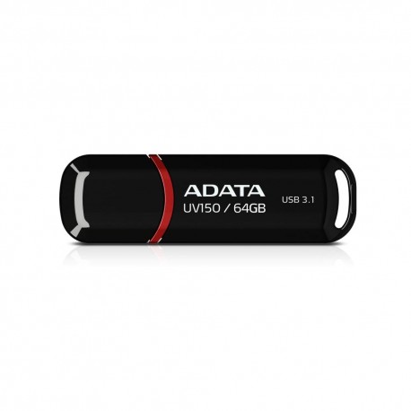 MEMORY DRIVE FLASH USB3.1 64GB/BLACK AUV150-64G-RBK ADATA