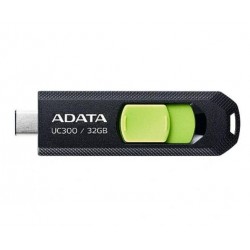 MEMORY DRIVE FLASH USB-C 32GB/ACHO-UC300-32G-RBK/GN ADATA